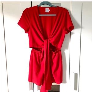 Princess Polly Tie Sahara Romper